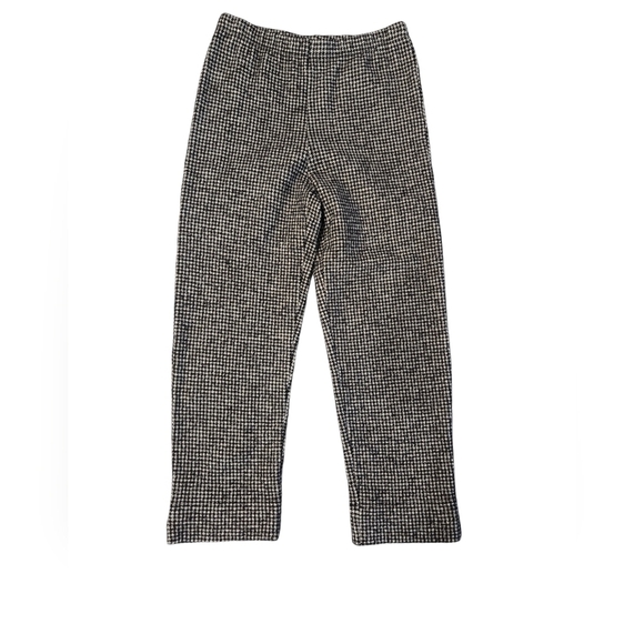 BRYN WALKER HOUNDSTOOTH COTTON/WOOL BLEND CROPPED PANTS. SZ XS. - Picture 1 of 7